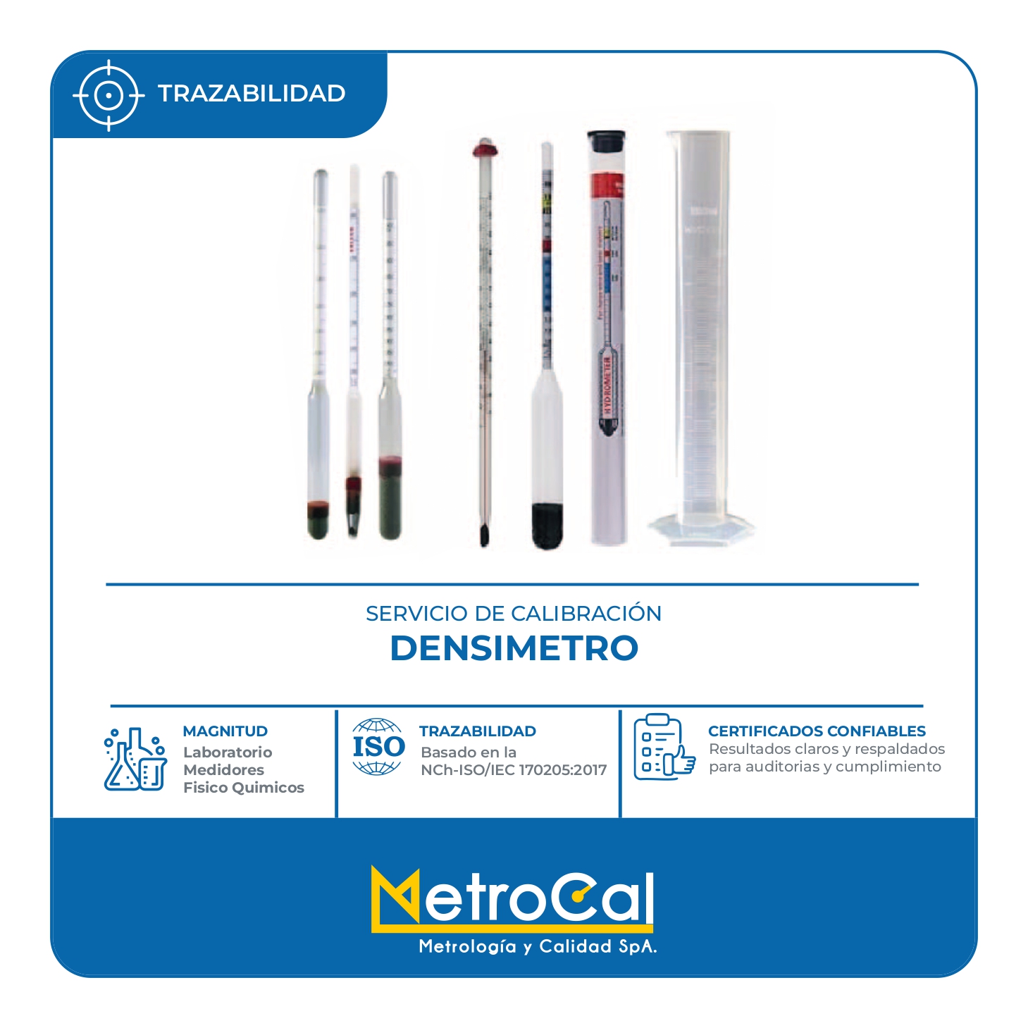Calibración de Densimetro