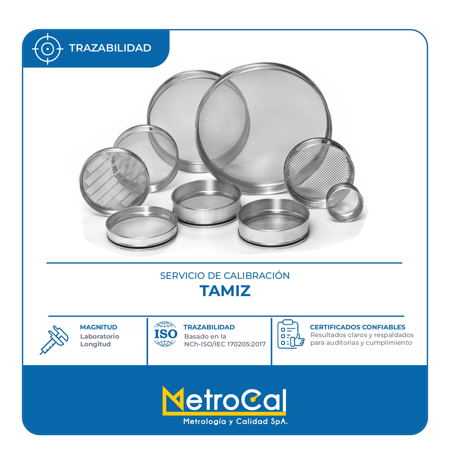 Calibración de Tamiz