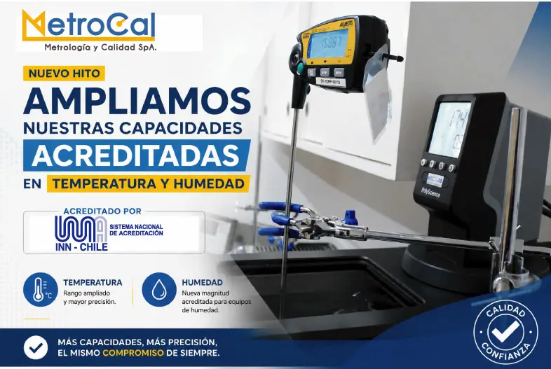 Ampliamos nuestras capacidades acreditadas en Temperatura y Humedad